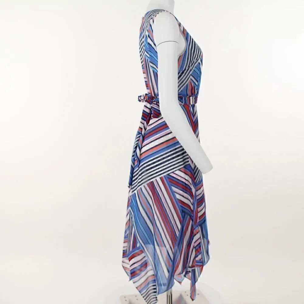 Inc Printed Chiffon MIDI Dress - Picture 5 of 5